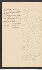k.k. naturhistorisches Hofmuseum, Intendanzakten 1885-1896 (Hauer), Aktenzahl Z.536/1890, Seite 2
